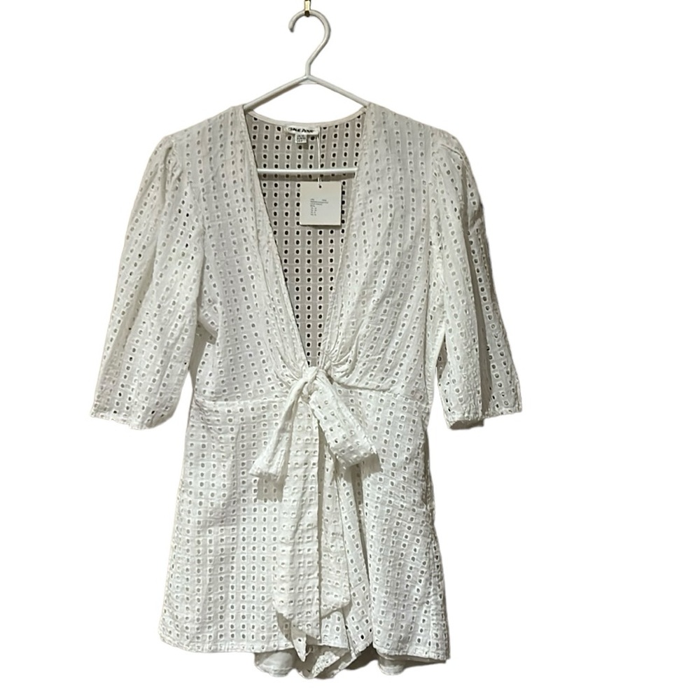 Public desire  puff sleeve play suit size 8